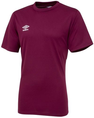 Umbro Club Jersey Short Sleeve - Purple