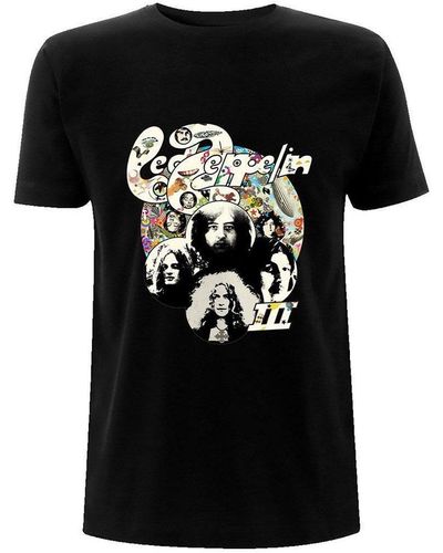 Led Zeppelin Photo Iii T-shirt - Black
