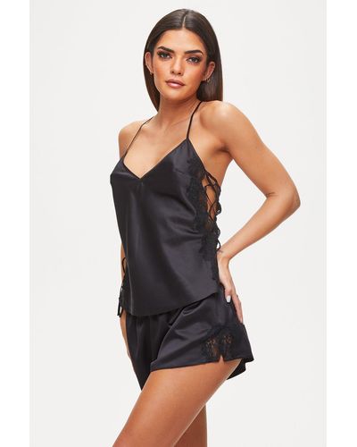 Ann Summers Rosalie Chemise - Black