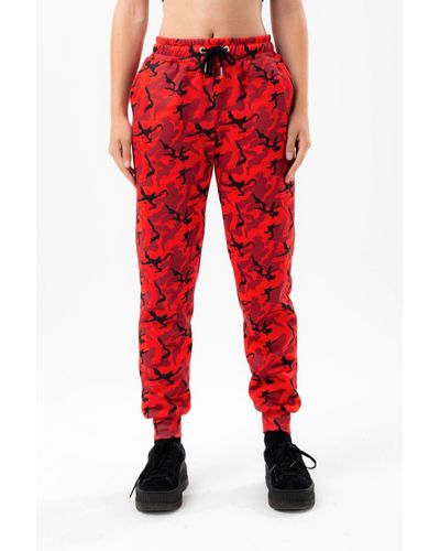 Hype X Kfc Camouflage Joggers - Red