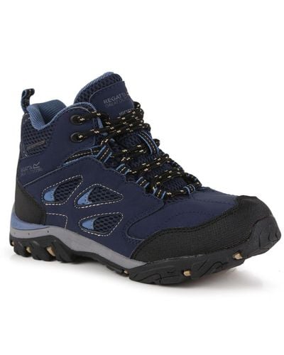 Regatta 'holcombe Iep Mid' Waterproof Isotex Hiking Shoes - Blue