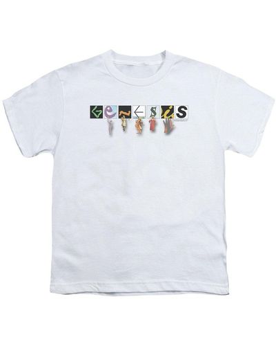 Genesis Characters Cotton Logo T-shirt - White