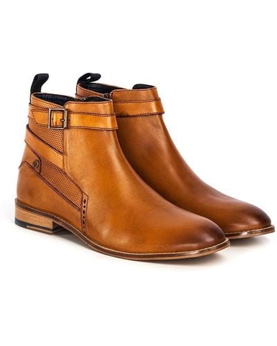 Goodwin Smith Strap Boot - Brown