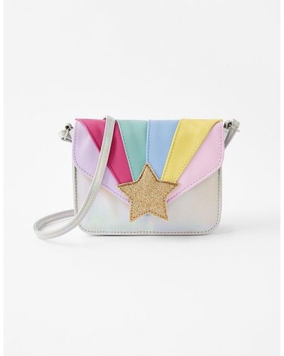 Accessorize Rainbow Star Cross-body Bag - Multicolour
