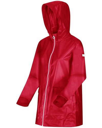 Regatta 'takala Ii' Waterproof Hooded Jacket - Red