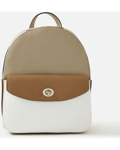 Accessorize 'ricki' Small Backpack - Natural