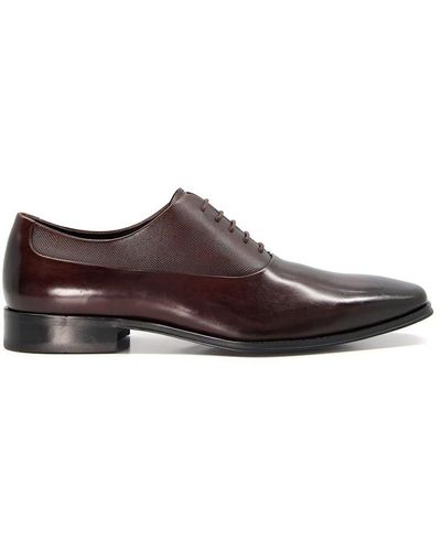 Dune 'selah' Leather Monk Straps - Brown