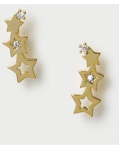 Dorothy Perkins Gold Plated Star Ear Climber - Metallic