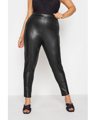 Yours Slim Trousers - Black