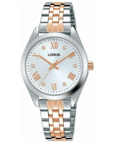 Lorus Classic Analogue Quartz Watch - Rg255sx9 - Metallic