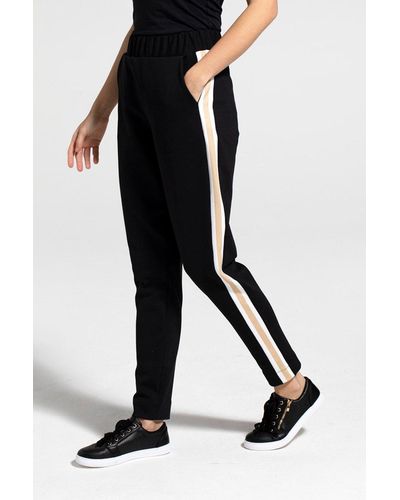 Hot Squash Ponte Trousers - Black