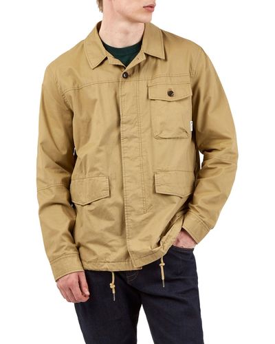 Ben Sherman Workwear Cotton Jacket - Natural