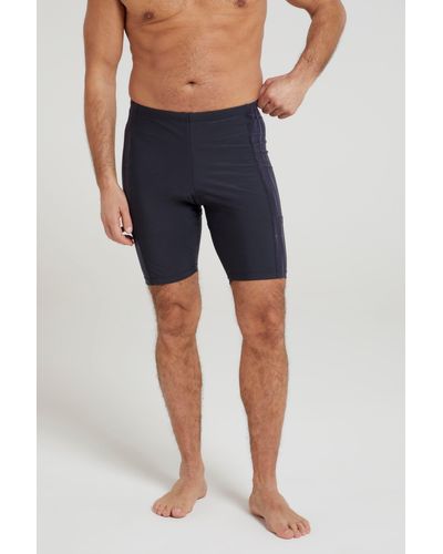 Mountain Warehouse Tide Swim Shorts Quick Dry Swimwear Active Short Trousers - Blue