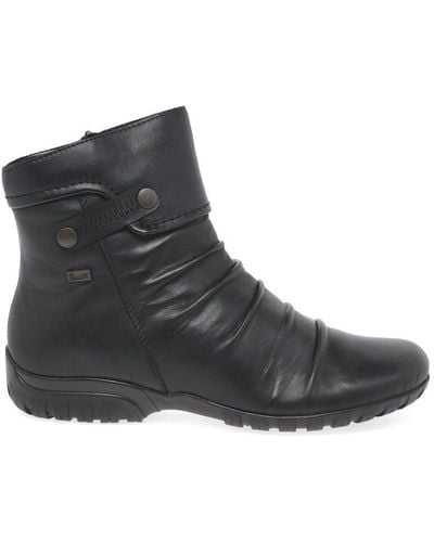 Rieker 'minesota' Womens Casual Ankle Boots - Black
