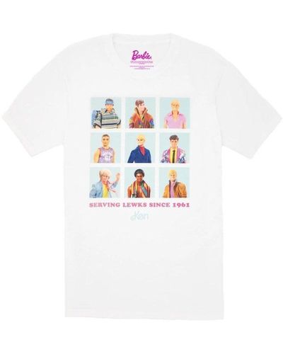 Barbie Serving Lewks Since 1961 Ken T-shirt - White