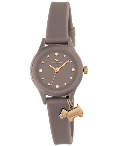 Radley Watch It Plastic/resin Fashion Analogue Quartz Watch - Ry2322 - Grey