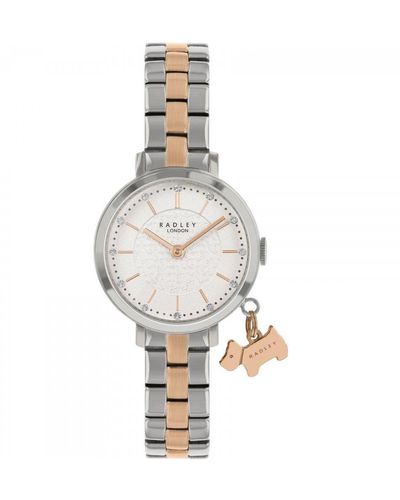 Radley Selby Street Stainless Steel Fashion Analogue Quartz Watch - Ry4397 - Metallic