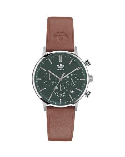 adidas Originals Code One Chrono Stainless Steel Fashion Analogue Watch - Aosy22531 - Green
