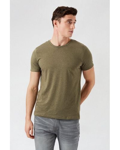 Burton 3 Pack Off White Navy And Olive Tshirt - Green