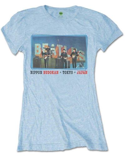 The Beatles Nippon Budokan T-shirt - Blue