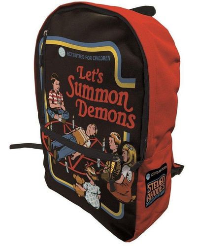 Steven Rhodes Let ́s Summon Demons Backpack - Black