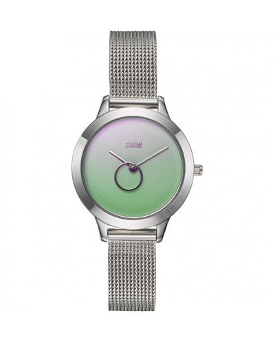 Storm Stainless Steel Fashion Analogue Quartz Watch - 47482/ice - Green