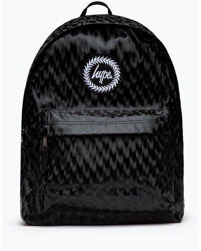 Hype Steel Crest Backpack - Black