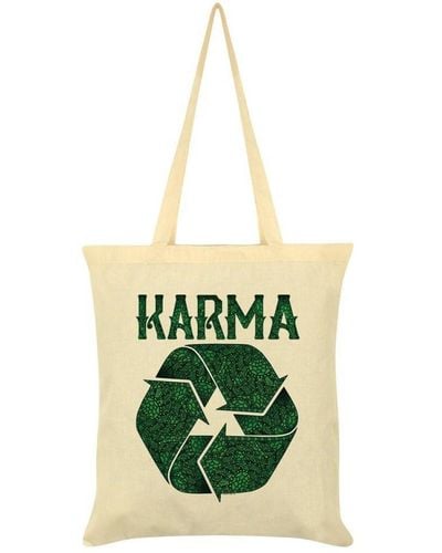 Grindstore Recycling Karma Tote Bag - Green