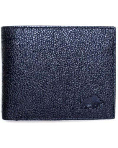 Raging Bull Leather Wallet - Blue
