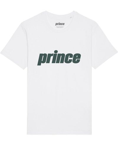 Prince Deuce T-shirt White Short Sleeve Crew Neck Tee