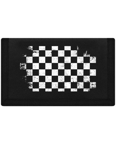Grindstore Checkerboard Wallet - Black