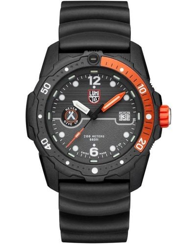 Luminox Bear Grylls Survival Sea 3720 Series Carbonox Quartz Watch - Black