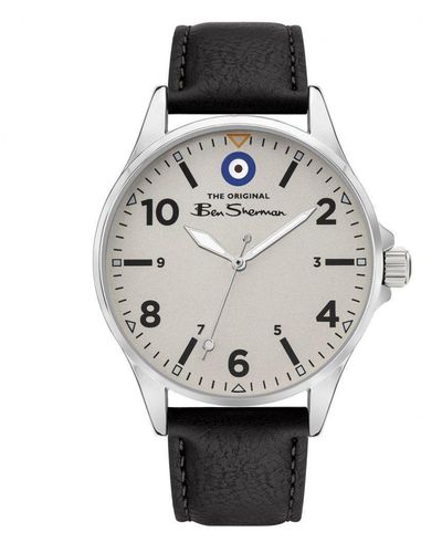 Ben Sherman Fashion Analogue Quartz Watch - Bs053b - Grey