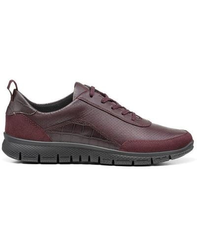 Hotter Wide Fit 'gravity Ii' Active Shoes - Brown