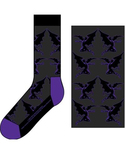 Black Sabbath Demon Ankle Socks - Black