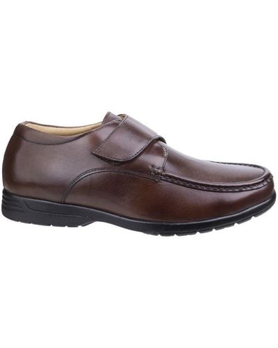 Fleet   Foster Fred Dual Fit Moccasin - Brown