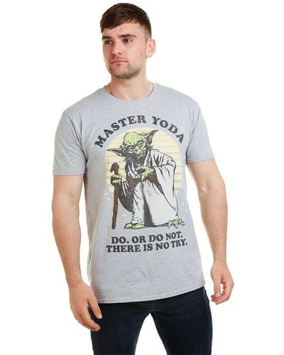 Star Wars Master Yoda Cotton T-shirt - White