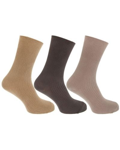 Universal Textiles Casual Non Elastic Bamboo Viscose Socks (pack Of 3) - White
