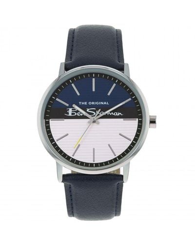 Ben Sherman Fashion Analogue Quartz Watch - Bs080u - Metallic
