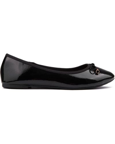 SOLESISTER Bec Wide Fit Pump Shoes - Black