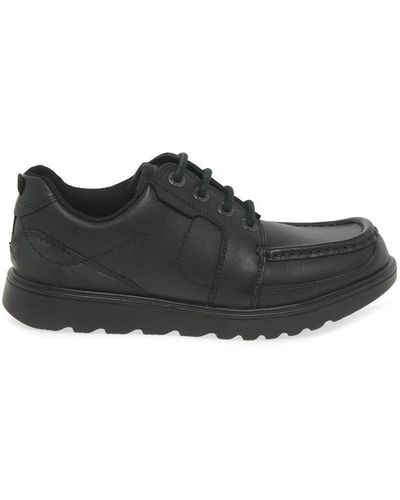 Start-rite 'cadet' Senior School Shoes - Black