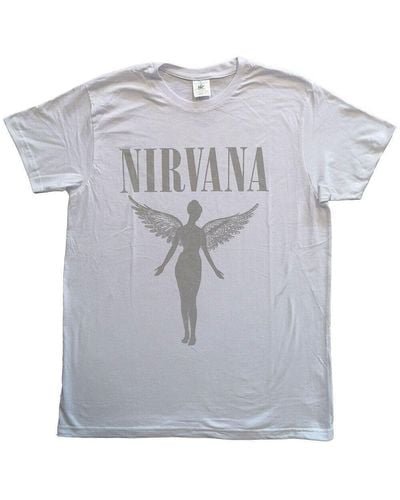 Nirvana In Utero Tour Back Print T-shirt - Grey