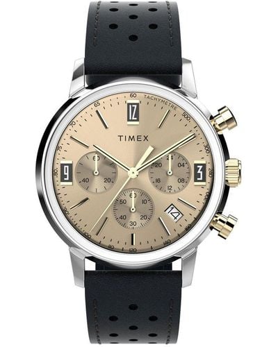 Timex Marlin Quartz Stainless Steel Classic Analogue Watch - Tw2w10000 - Multicolour