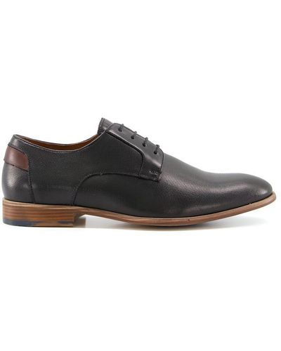 Dune 'billiard' Leather Casual Shoes - Black