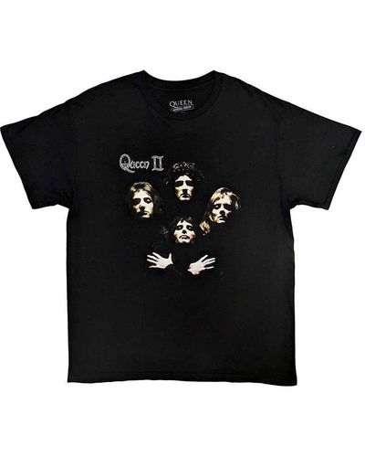 Queen Bo Rhap Cotton T-shirt - Black