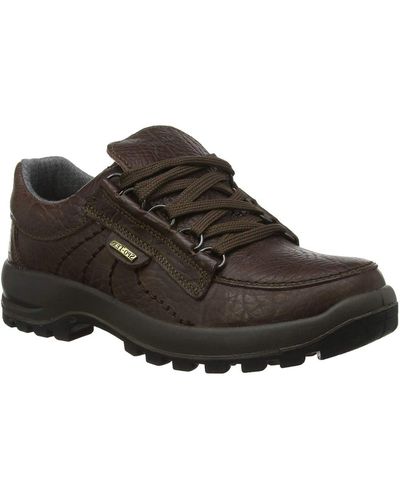 Grisport Kielder Grain Leather Walking Shoes - Brown
