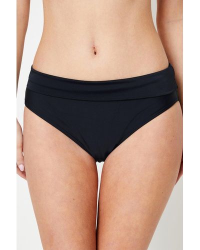 Gorgeous Fold Bikini Brief - Black