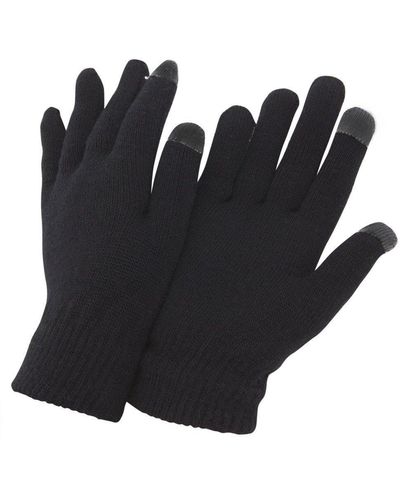 floso Iphone/ipad Mobile Touch Screen Winter Magic Gloves - Black