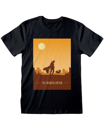 Star Wars Mandalorian T-shirt - Black