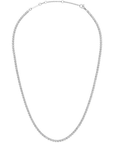 Daniel Wellington Classic Tennis Stainless Steel Necklace - Dw00400389 - Metallic